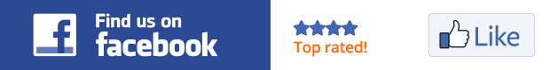 Find us on Facebook | Top rated! | Like